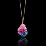 Rainbow Quartz Crystal Necklace - Image 2