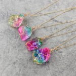 Rainbow Quartz Crystal Necklace - Image 4