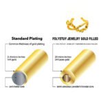 24k Gold Jewelry,Open Ring For Women, Handmade Adjustable Ring, Minimalist Stackable Ocean Themed Gift, Bold Exaggerated Irregular Wavy Trendy Ribbed Jewelry, Textured Patterned Fashion Accessories, V - Image 6