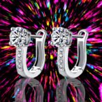 Korean Fashion Sweet Fully-jeweled Crystal Earrings - Image 6