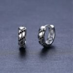 European And American Retro Women's Round Earrings Beautiful Temperament Copper - Image 4